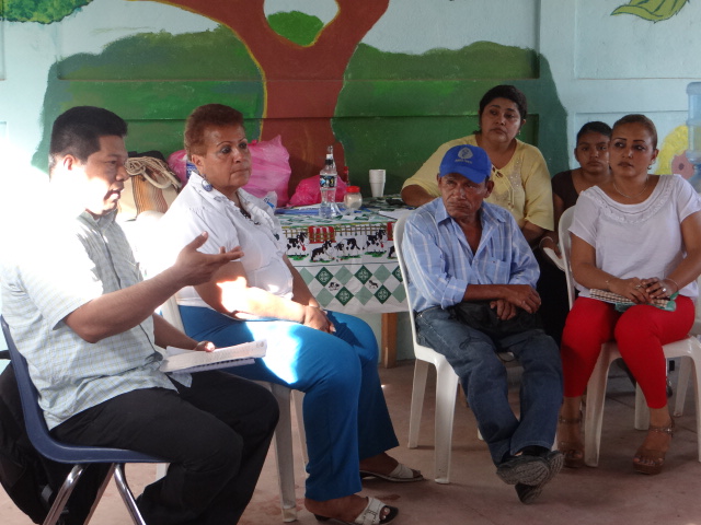 Versammlung der Indígena-Gemeinde in Salinas de Nahualapa